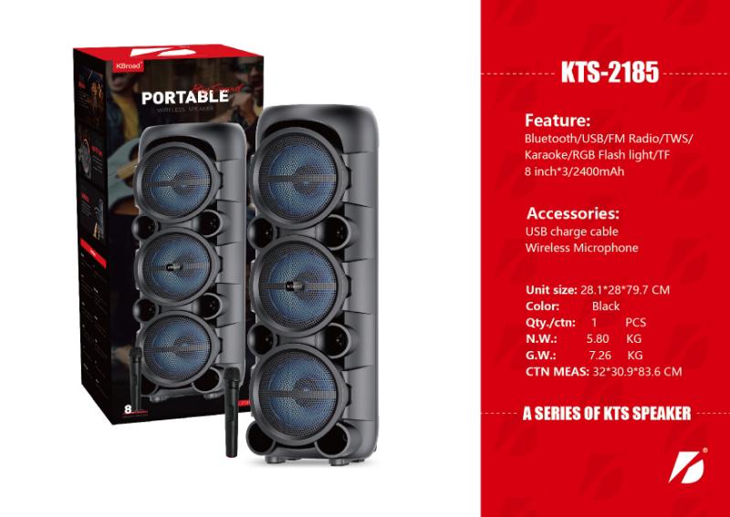اسپیکر قابل حمل kts 2185